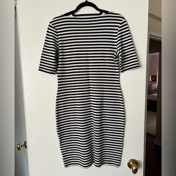 Ann Taylor Scoop Neck Knit Sheath Dress - Picture 2 of 9